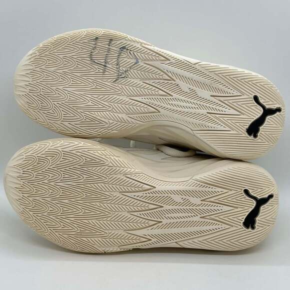 Puma MB.02 Jr Whispers Ivory & Black LaMelo Youth Size 6 - Picture 10 of 11